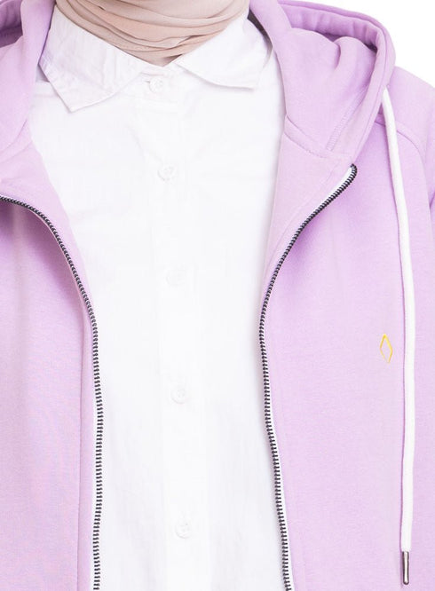 Lilac SW - Medium Zipper - Khotwh